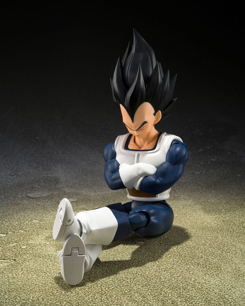 Dragon Ball S.H. Figuarts Actionfigur Vegeta i Gamla Stridskläder 14 cm Bandai Tamashii Nations