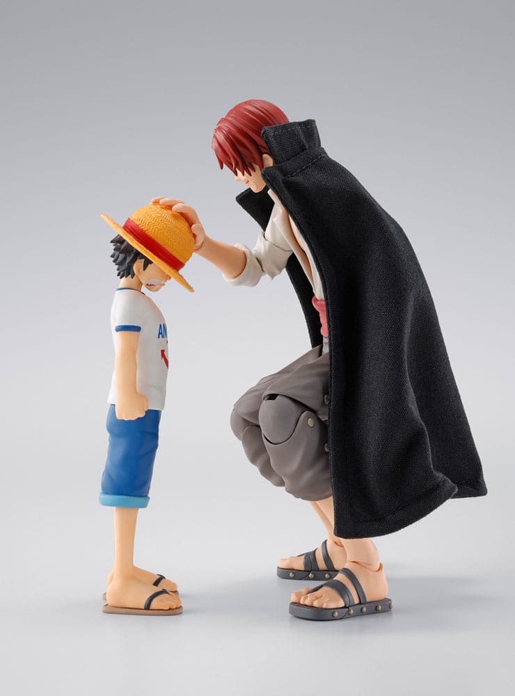 One Piece S.H.Figuarts Action Figure 2-Pack Shanks & Monkey D. Luffy Barndomsversion Bandai Tamashii Nations