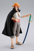 One Piece S.H.Figuarts Action Figure 2-Pack Shanks & Monkey D. Luffy Barndomsversion Bandai Tamashii Nations