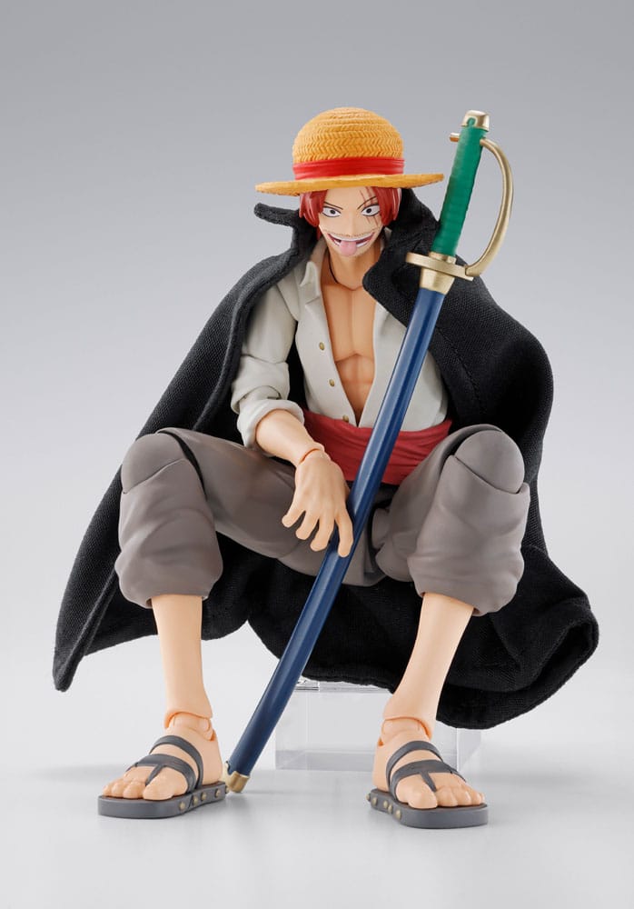 One Piece S.H.Figuarts Action Figure 2-Pack Shanks & Monkey D. Luffy Barndomsversion Bandai Tamashii Nations