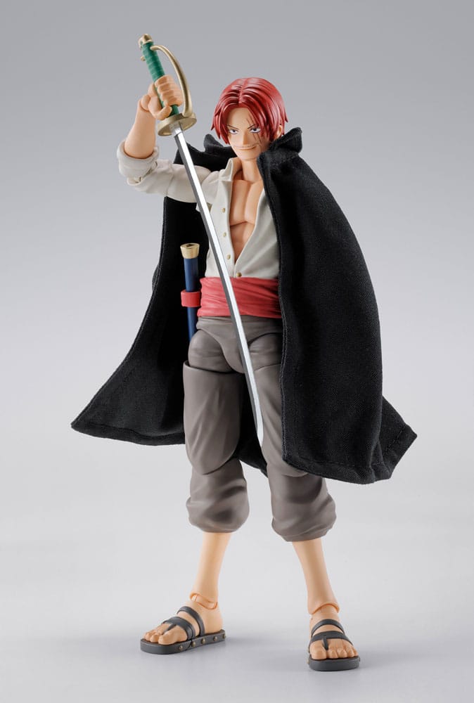 One Piece S.H.Figuarts Action Figure 2-Pack Shanks & Monkey D. Luffy Barndomsversion Bandai Tamashii Nations