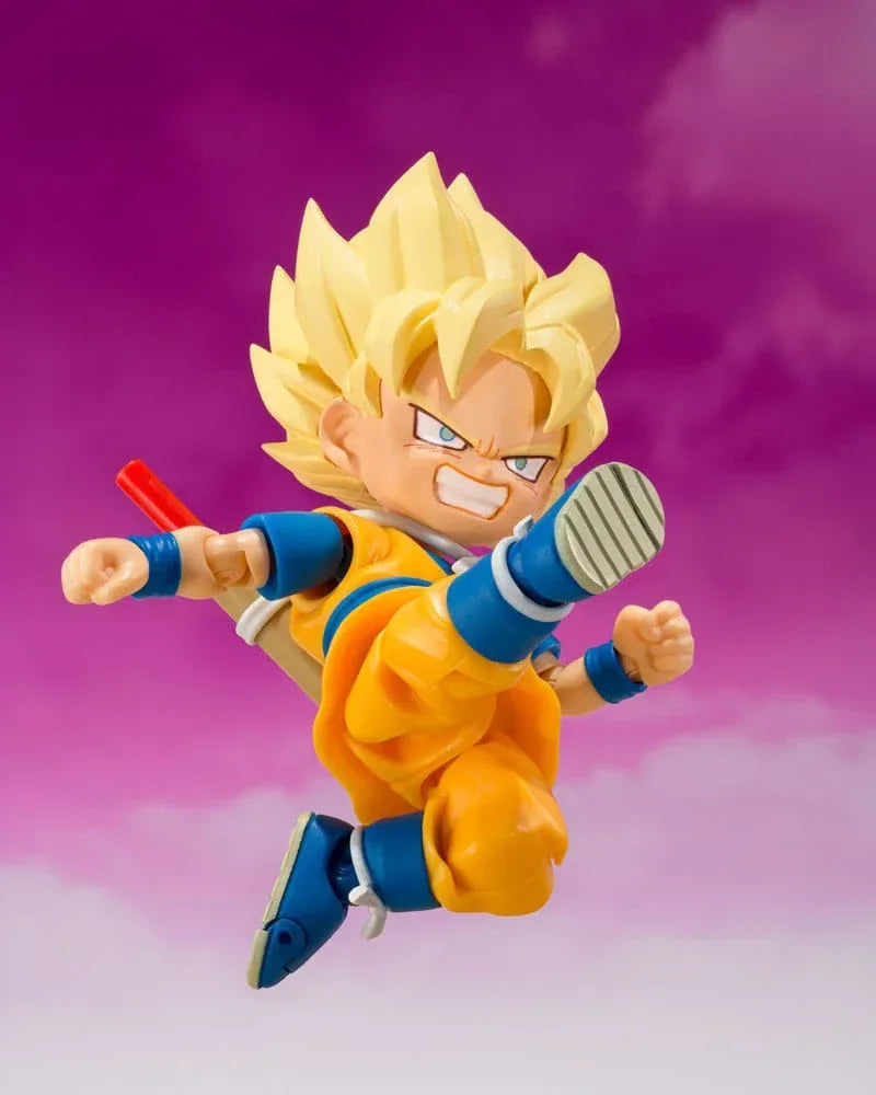 Dragon Ball S.H.Figuarts Action Figur Super Saiyan Son Goku (mini) 8 cm Bandai Tamashii Nations