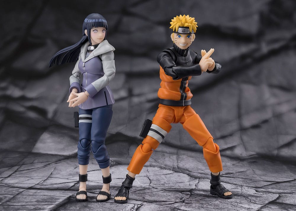 Naruto S.H.Figuarts Action Figur Hinata Hyuga Virtuous Byakugan 13 cm Bandai Tamashii Nations
