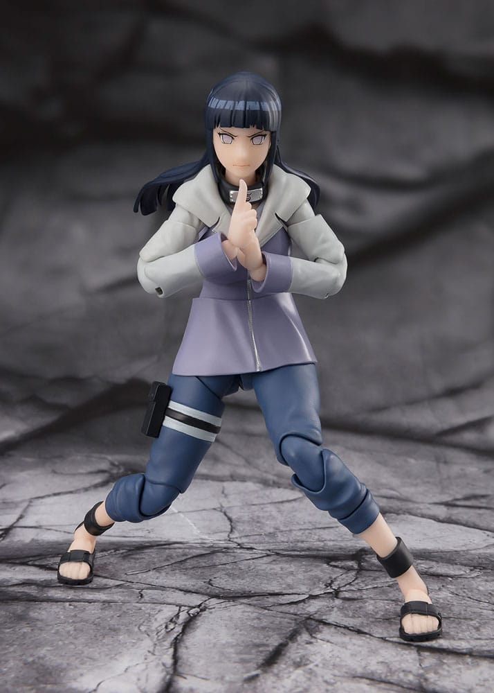 Naruto S.H.Figuarts Action Figur Hinata Hyuga Virtuous Byakugan 13 cm Bandai Tamashii Nations