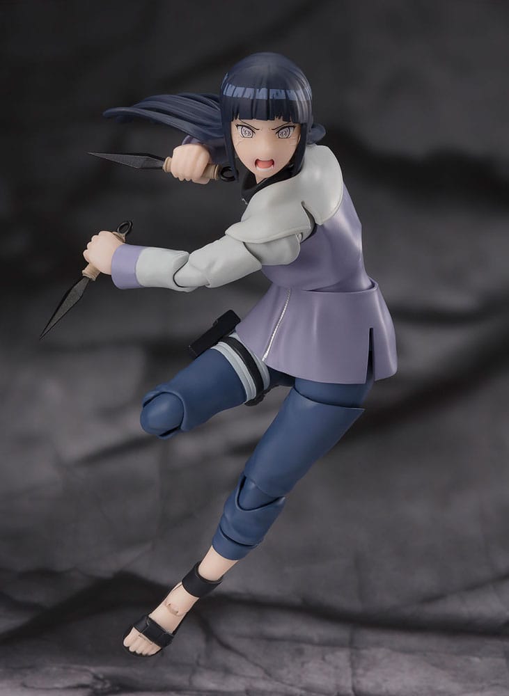Naruto S.H.Figuarts Action Figur Hinata Hyuga Virtuous Byakugan 13 cm Bandai Tamashii Nations