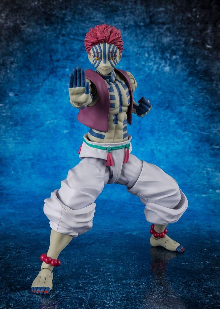 Demon Slayer: Kimetsu no Yaiba S.H.Figuarts Action Figur Akaza 15 cm Bandai Tamashii Nations