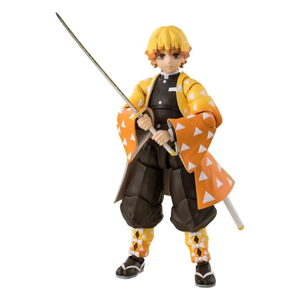Demon Slayer: Kimetsu no Yaiba S.H.Figuarts Action Figur Zenitsu Agatsuma 14 cm Bandai Tamashii Nations