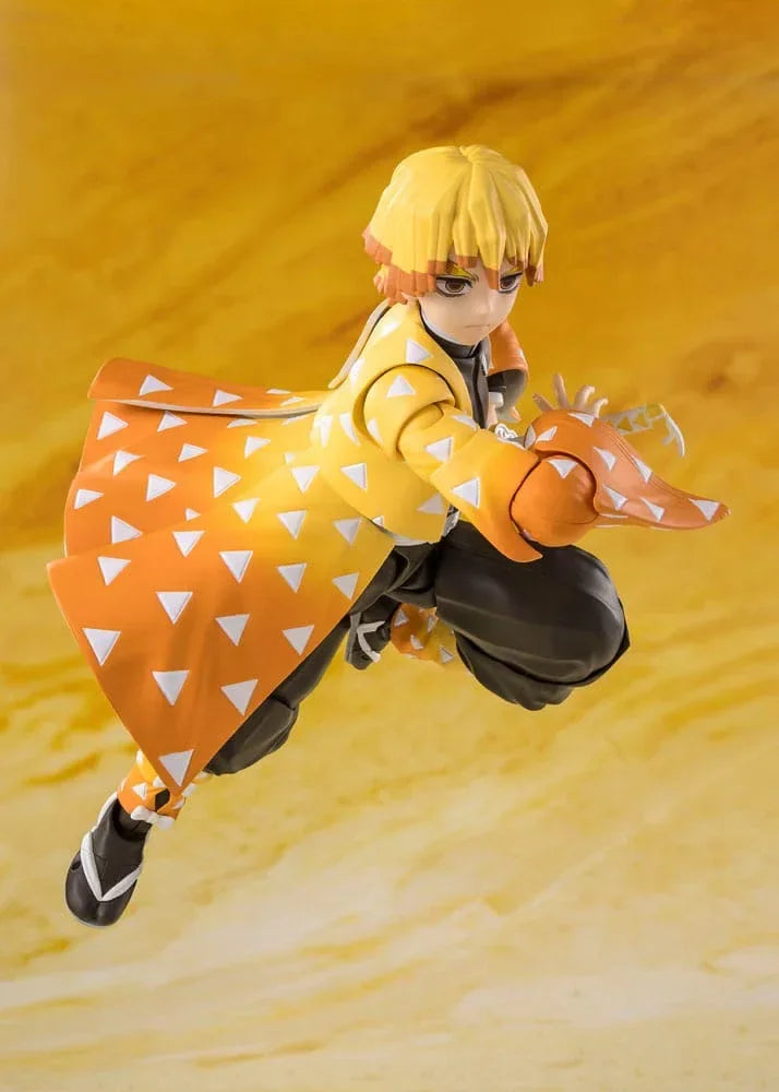 Demon Slayer: Kimetsu no Yaiba S.H.Figuarts Action Figur Zenitsu Agatsuma 14 cm Bandai Tamashii Nations