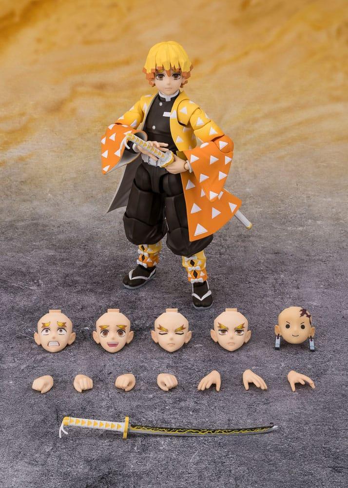 Demon Slayer: Kimetsu no Yaiba S.H.Figuarts Action Figur Zenitsu Agatsuma 14 cm Bandai Tamashii Nations