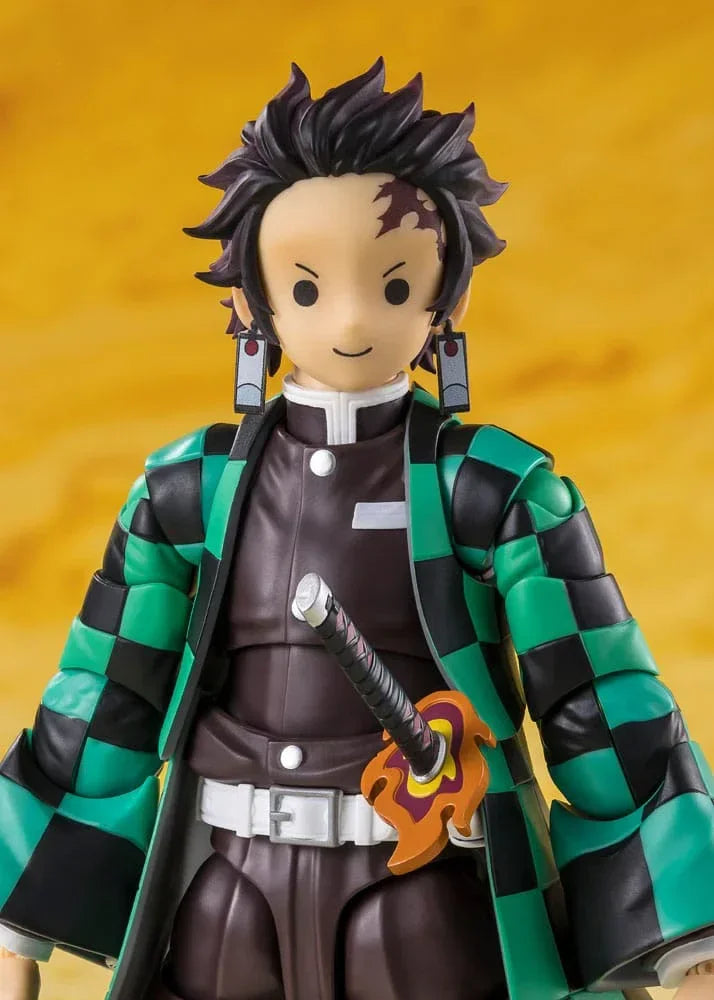 Demon Slayer: Kimetsu no Yaiba S.H.Figuarts Action Figur Zenitsu Agatsuma 14 cm Bandai Tamashii Nations