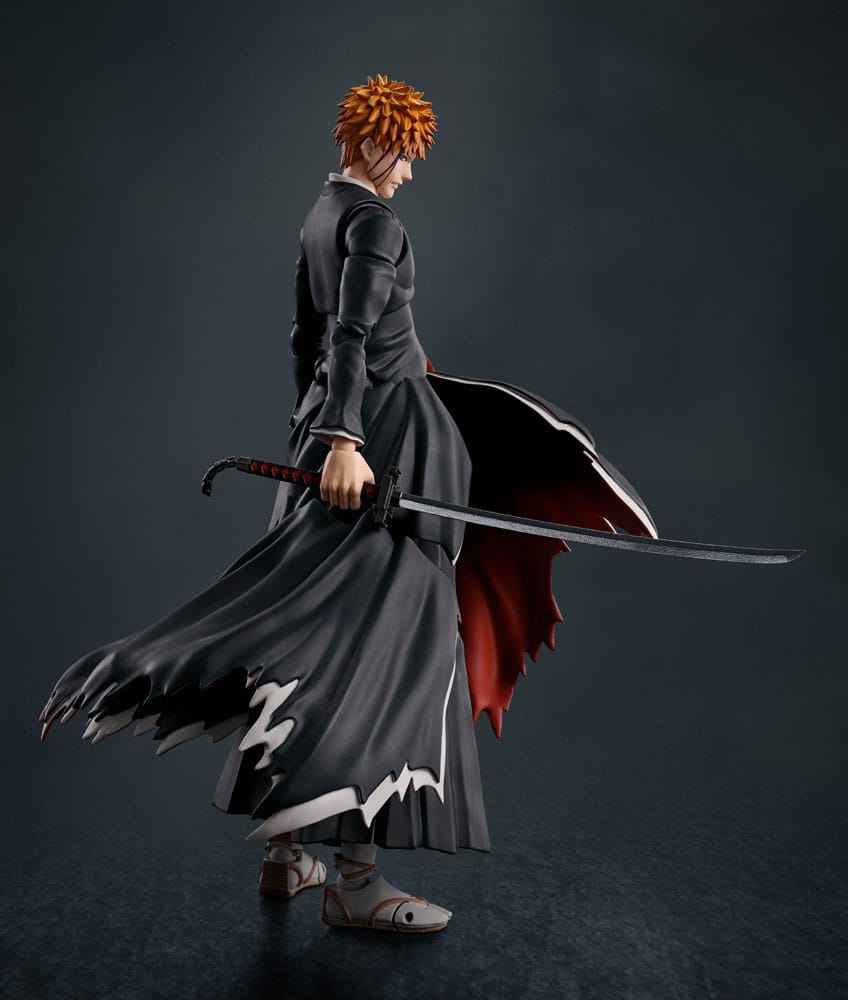 Bleach S.H. Figuarts Action Figur Ichigo Kurosaki Getsugatensho 16 cm Bandai Tamashii Nations