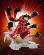 One Piece Figuarts ZERO Extra Battle PVC Statue Monkey D. Luffy -Gum Gum Hawk Gatling- 19 cm Bandai Tamashii Nations