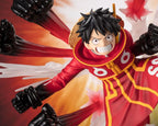 One Piece Figuarts ZERO Extra Battle PVC Statue Monkey D. Luffy -Gum Gum Hawk Gatling- 19 cm Bandai Tamashii Nations