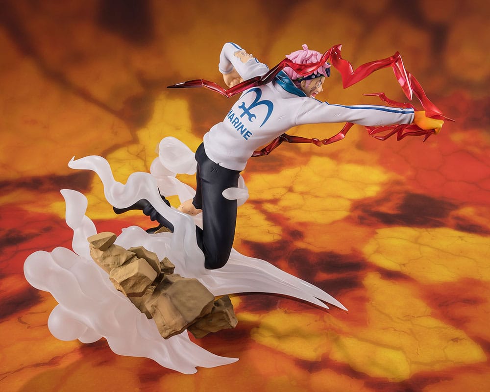 One Piece Figuarts ZERO Extra Battle PVC Figur Koby Honesty Impact 19 cm