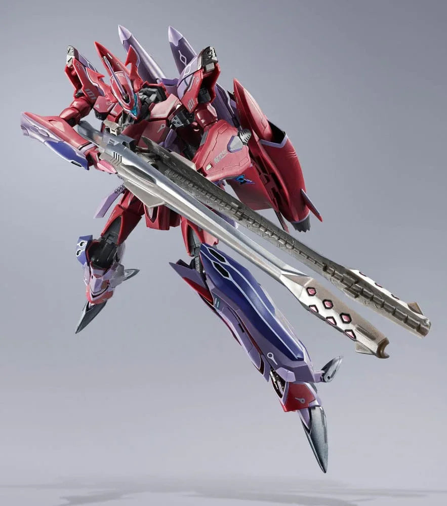 Macross Frontier DX Chogokin Action Figur VF-27 Gamma SP Super Lucifer Valkyrie Brera Sterne - Revival Ver. 25 cm Bandai Tamashii Nations