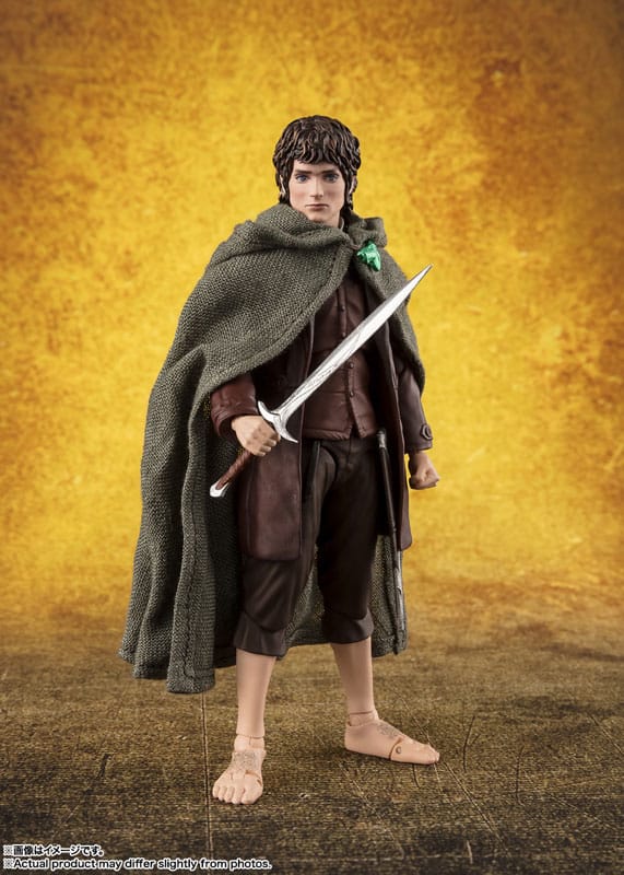 Lord of the Rings S.H. Figuarts Actionfigur Frodo Baggins & Gollum Bandai Tamashii Nations