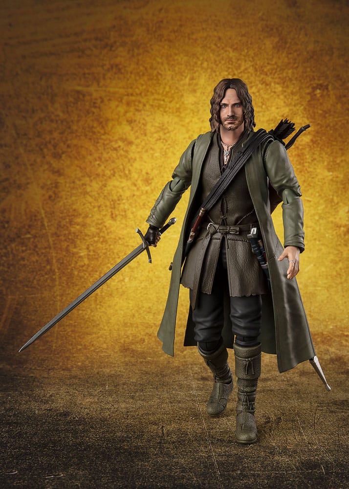 Lord of the Rings S.H. Figuarts Actionfigur Aragorn 16 cm Bandai Tamashii Nations