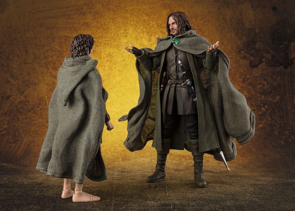 Lord of the Rings S.H. Figuarts Actionfigur Aragorn 16 cm Bandai Tamashii Nations