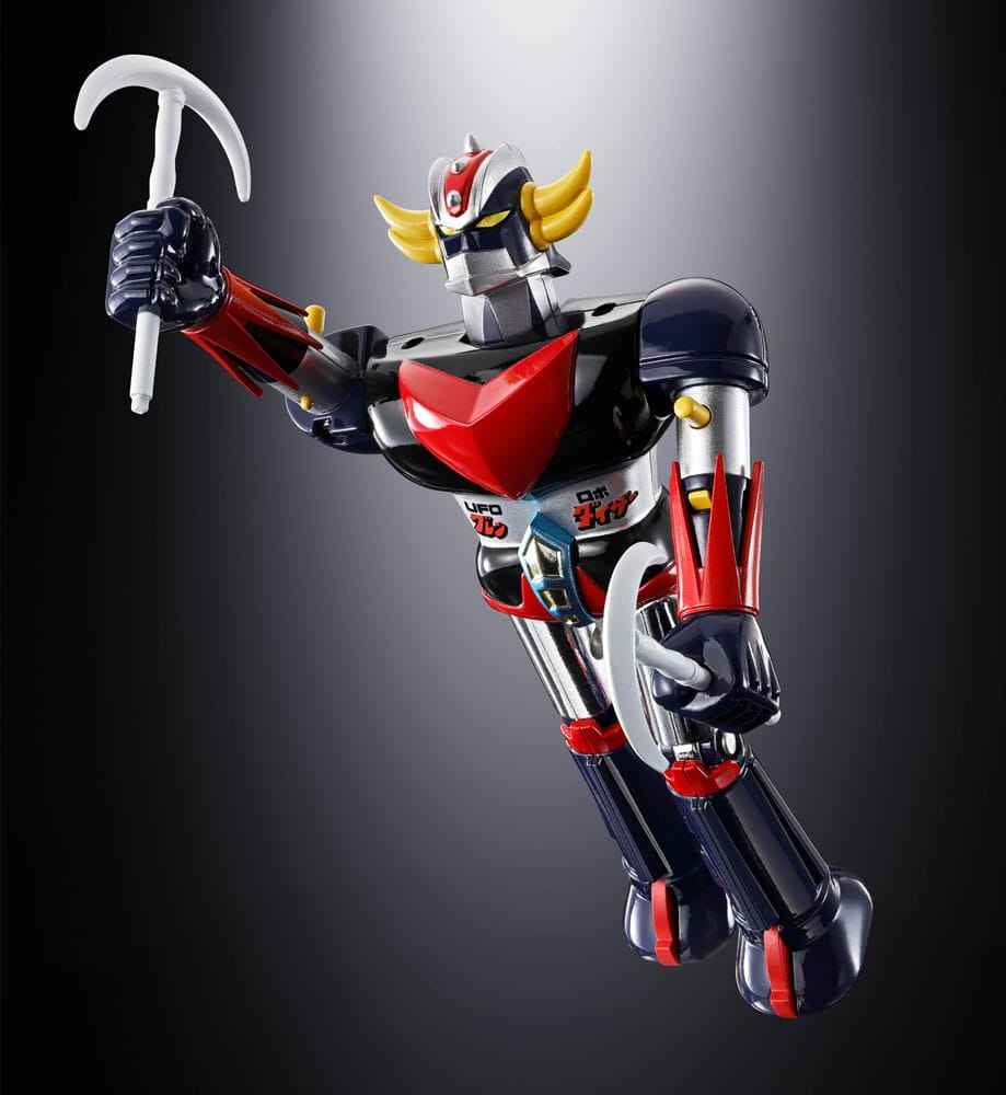 UFO Robo Grendizer Chogokin Actionfigur Deluxe Grendizer & UFO Spazer 14 cm