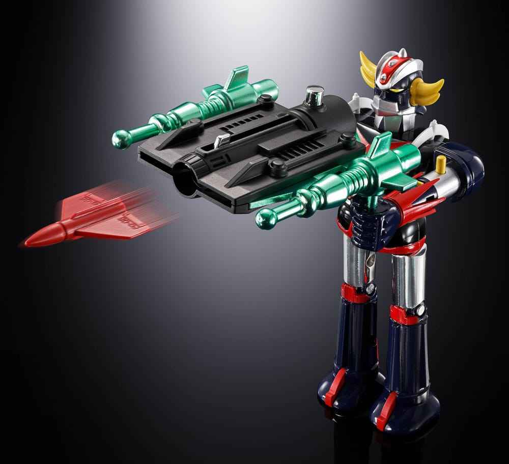 UFO Robo Grendizer Chogokin Actionfigur Deluxe Grendizer & UFO Spazer 14 cm