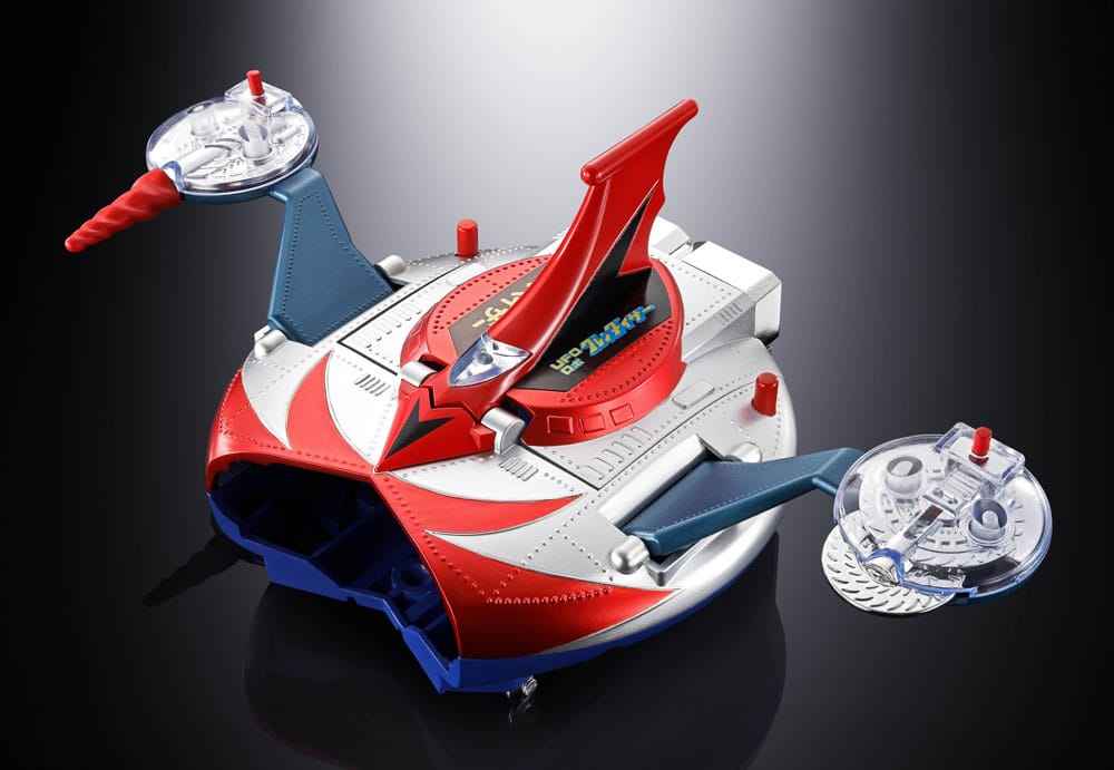 UFO Robo Grendizer Chogokin Actionfigur Deluxe Grendizer & UFO Spazer 14 cm