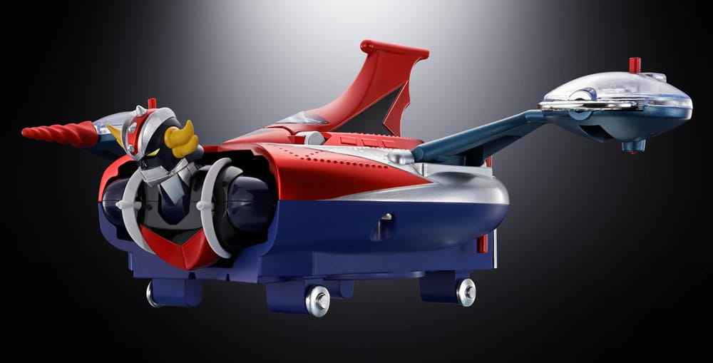 UFO Robo Grendizer Chogokin Actionfigur Deluxe Grendizer & UFO Spazer 14 cm