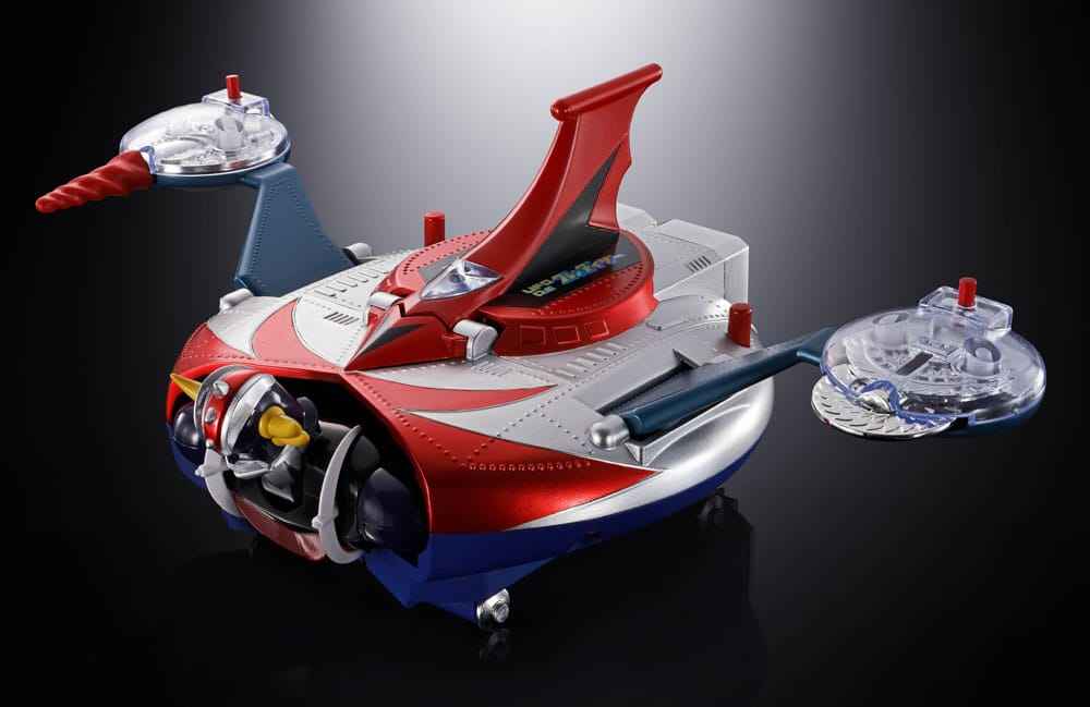 UFO Robo Grendizer Chogokin Actionfigur Deluxe Grendizer & UFO Spazer 14 cm