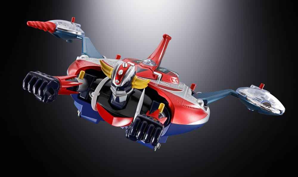 UFO Robo Grendizer Chogokin Actionfigur Deluxe Grendizer & UFO Spazer 14 cm