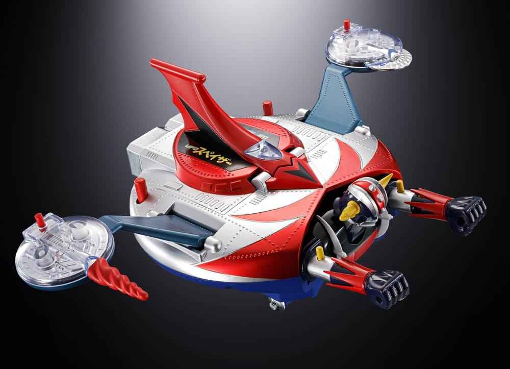 UFO Robo Grendizer Chogokin Actionfigur Deluxe Grendizer & UFO Spazer 14 cm