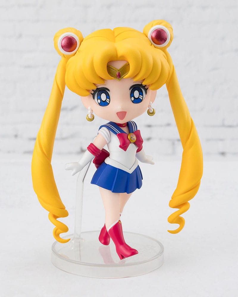 Pretty Guardian Sailor Moon R Figuarts mini Action Figur Sailor Moon Crystal Star Compact Edition 9 cm Bandai Tamashii Nations