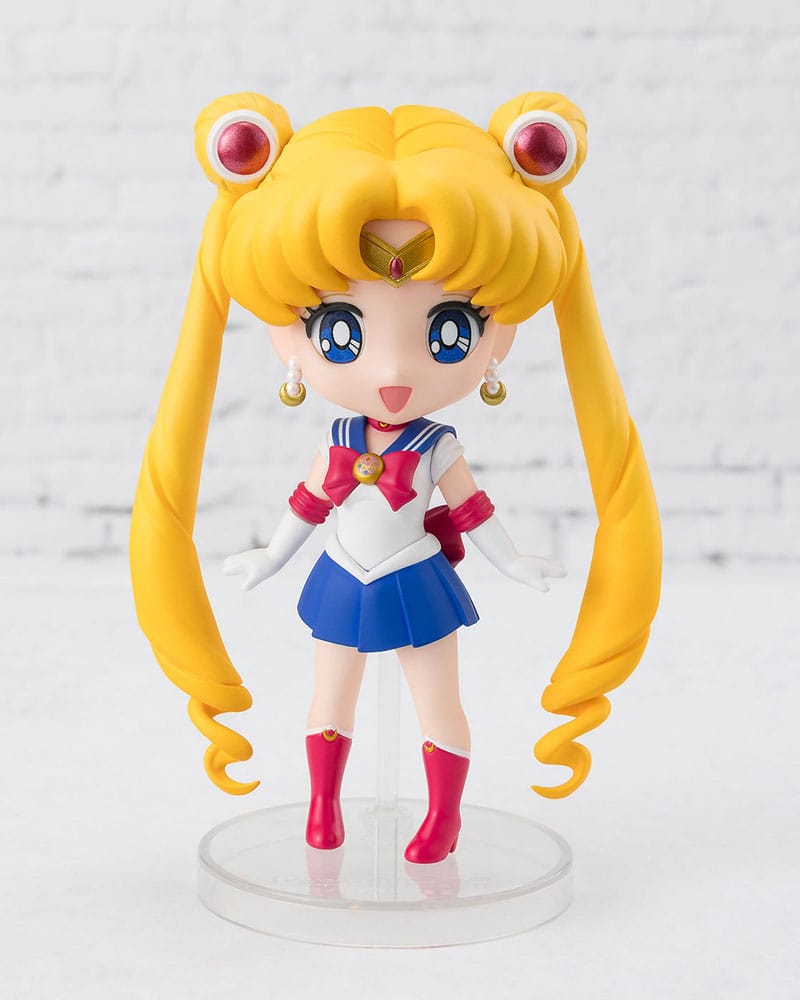 Pretty Guardian Sailor Moon R Figuarts mini Action Figur Sailor Moon Crystal Star Compact Edition 9 cm Bandai Tamashii Nations