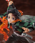 Demon Slayer: Kimetsu no Yaiba FiguartsZERO PVC Figur Kamado Tanjiro (Kyojuro Rengoku's Sword Guard Ver.) 19 cm Bandai Tamashii Nations