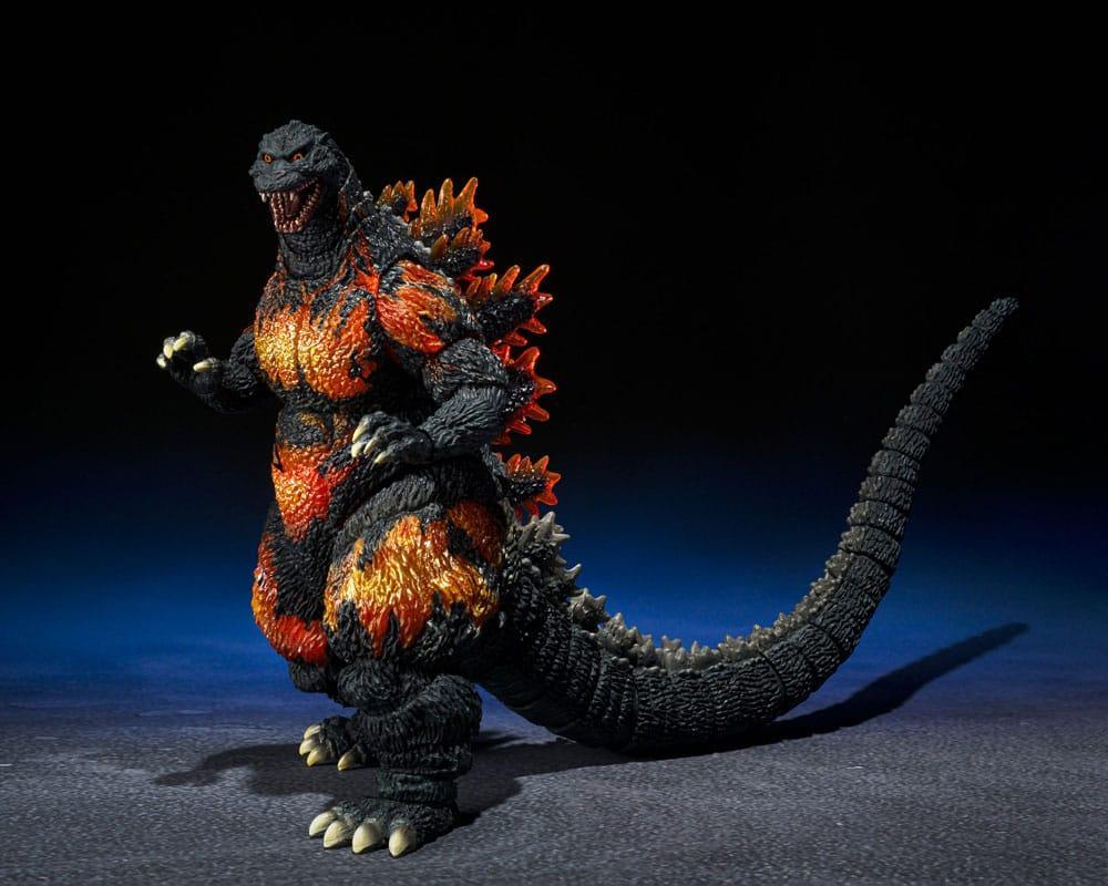 Godzilla vs. Destoroyah S.H. MonsterArts Actionfigur Godzilla 1995 70-årsjubileums Specialversion 16 cm Bandai Tamashii Nations