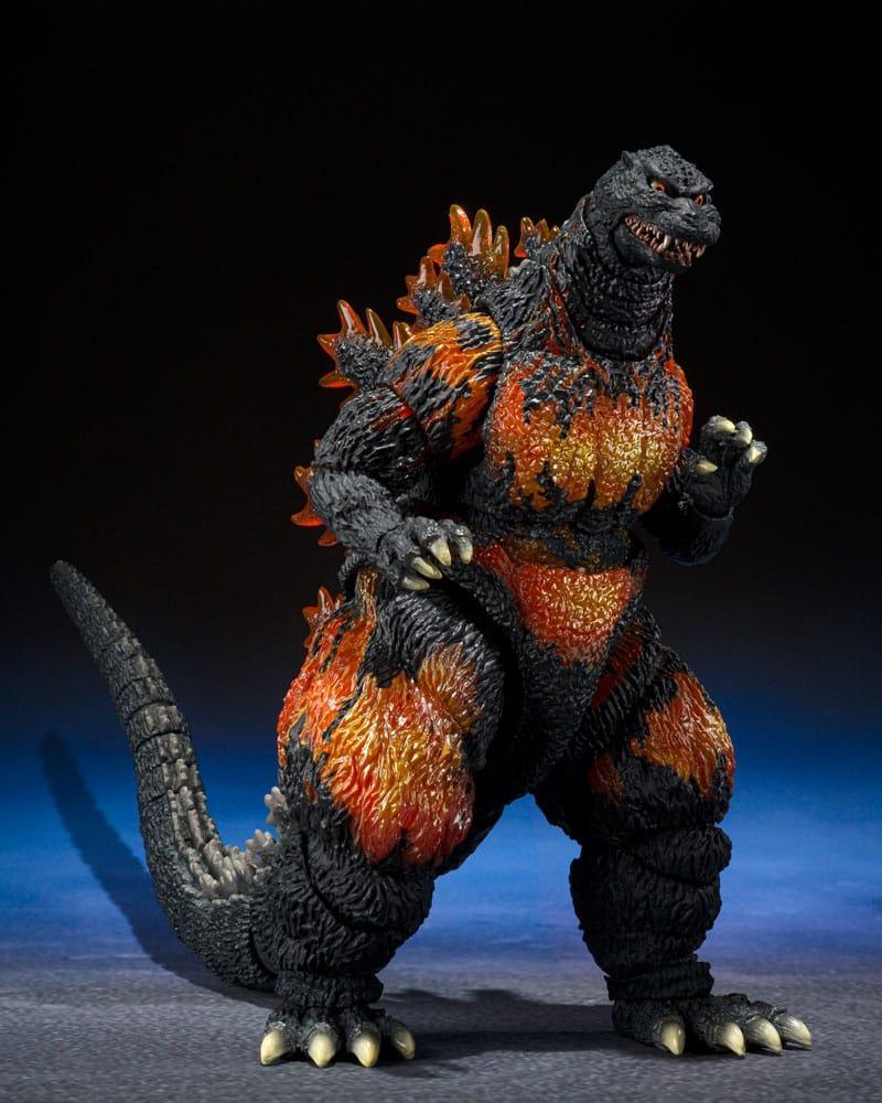 Godzilla vs. Destoroyah S.H. MonsterArts Actionfigur Godzilla 1995 70-årsjubileums Specialversion 16 cm Bandai Tamashii Nations