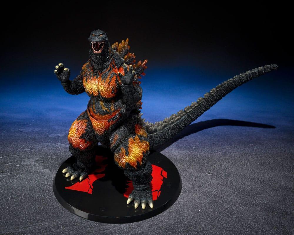 Godzilla vs. Destoroyah S.H. MonsterArts Actionfigur Godzilla 1995 70-årsjubileums Specialversion 16 cm Bandai Tamashii Nations