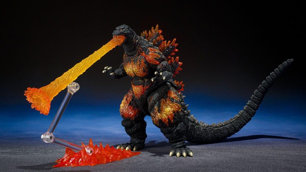 Godzilla vs. Destoroyah S.H. MonsterArts Actionfigur Godzilla 1995 70-årsjubileums Specialversion 16 cm Bandai Tamashii Nations