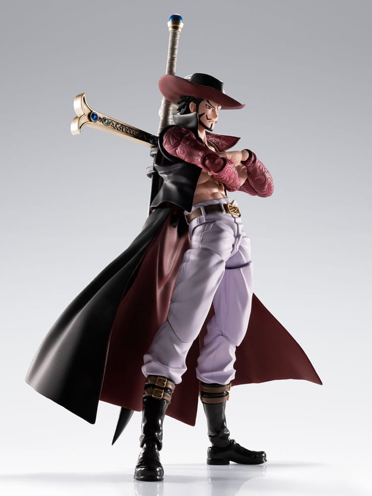 One Piece S.H.Figuarts Action Figur Dracule Mihawk Hawkeye 17 cm Bandai Tamashii Nations