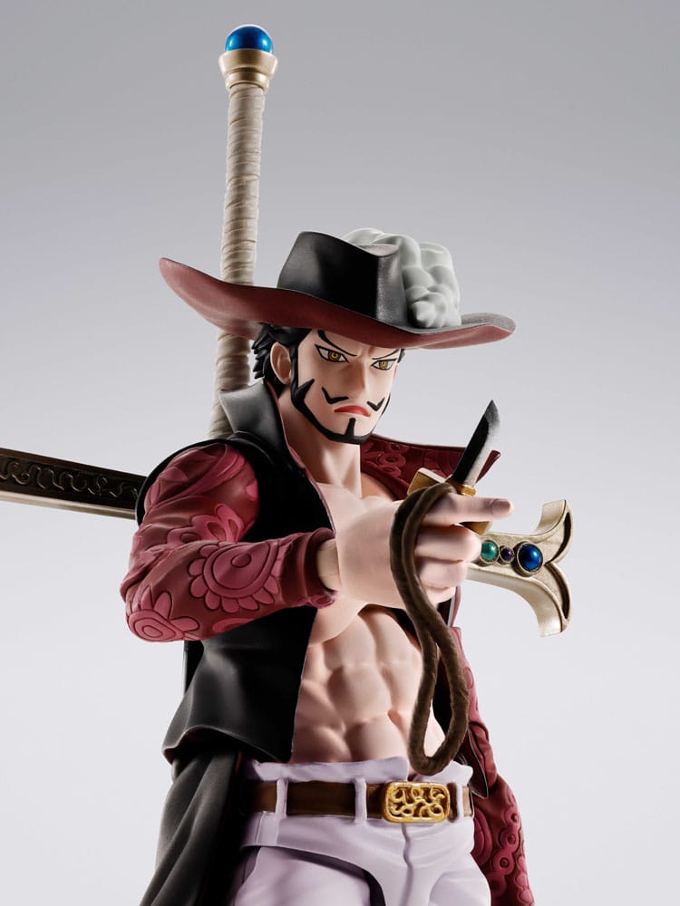 One Piece S.H.Figuarts Action Figur Dracule Mihawk Hawkeye 17 cm Bandai Tamashii Nations