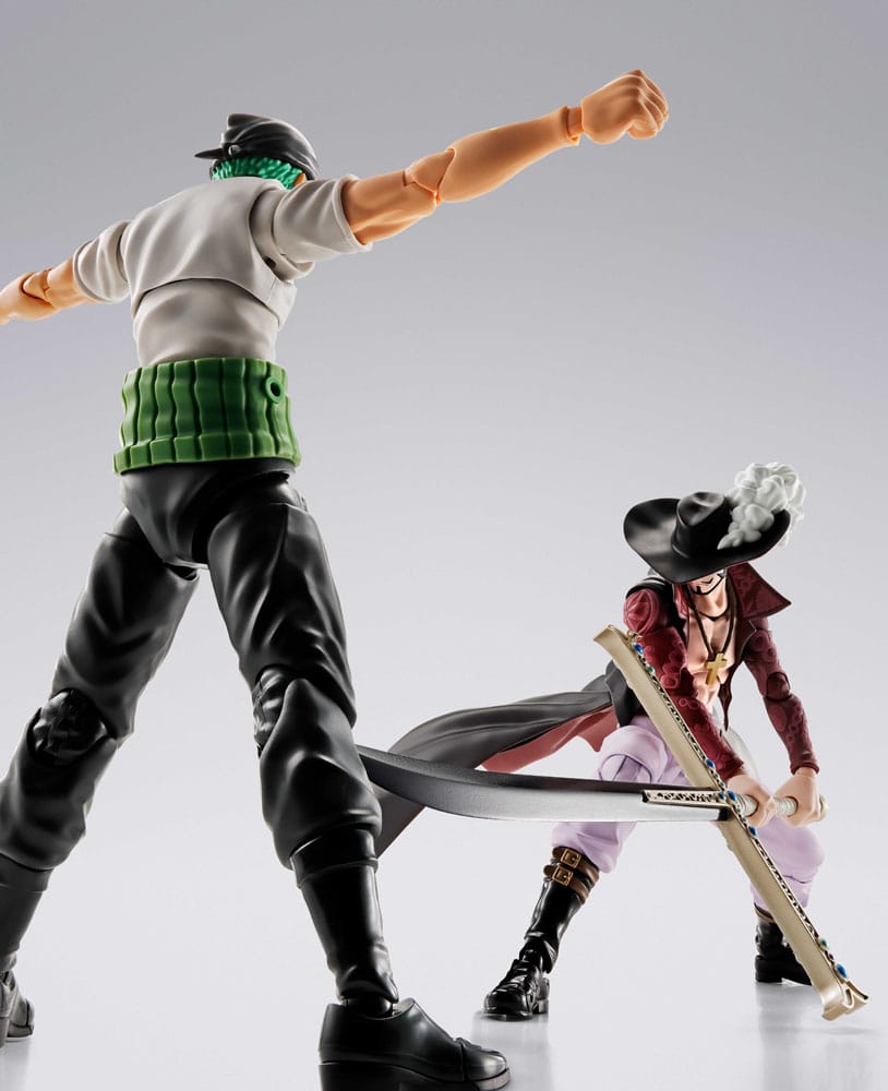 One Piece S.H.Figuarts Action Figur Dracule Mihawk Hawkeye 17 cm Bandai Tamashii Nations