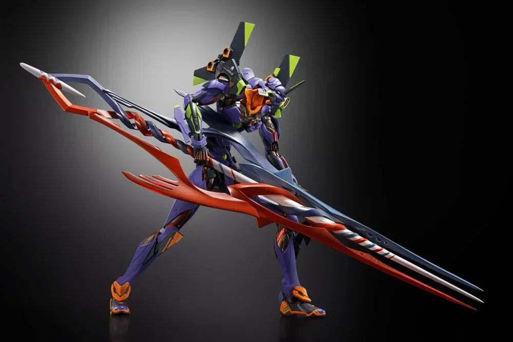 Neon Genesis Evangelion Metal Build Action Figur Eva Test Type-01 30th med Spear of Gaius - 22 cm Bandai Tamashii Nations