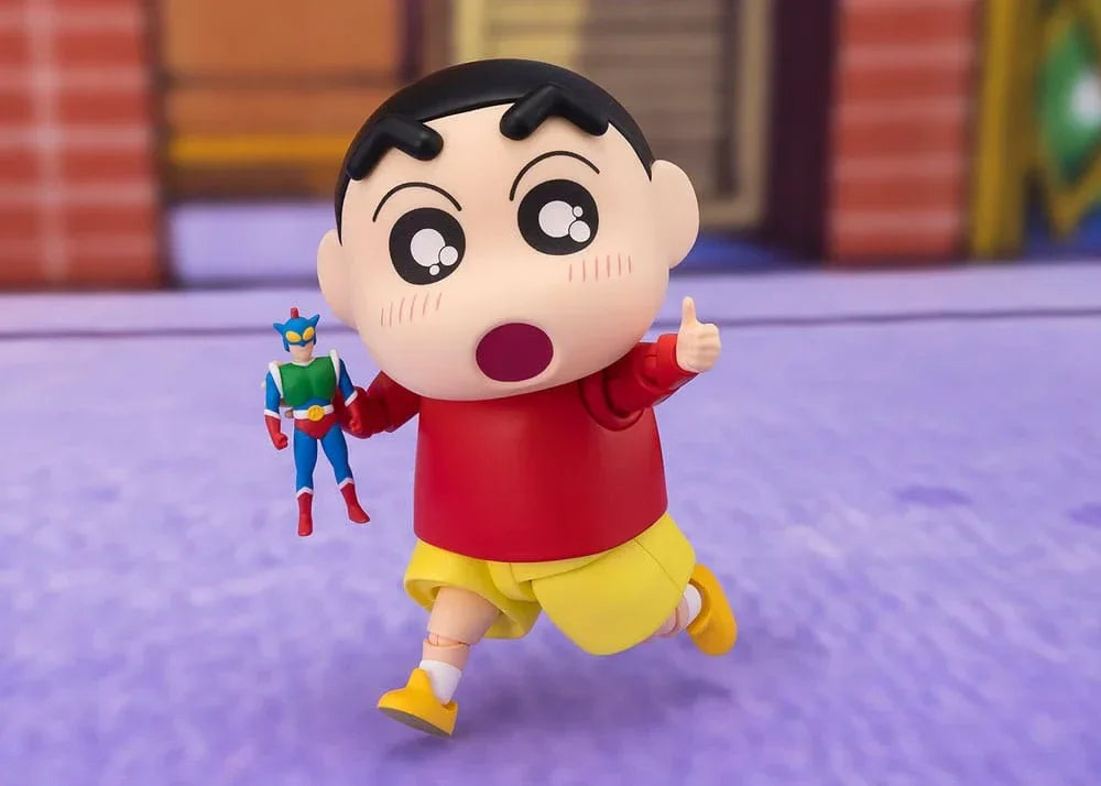 Crayon Shin-chan S.H.Figuarts Action Figur Shinnosuke Nohara 9 cm Bandai Tamashii Nations