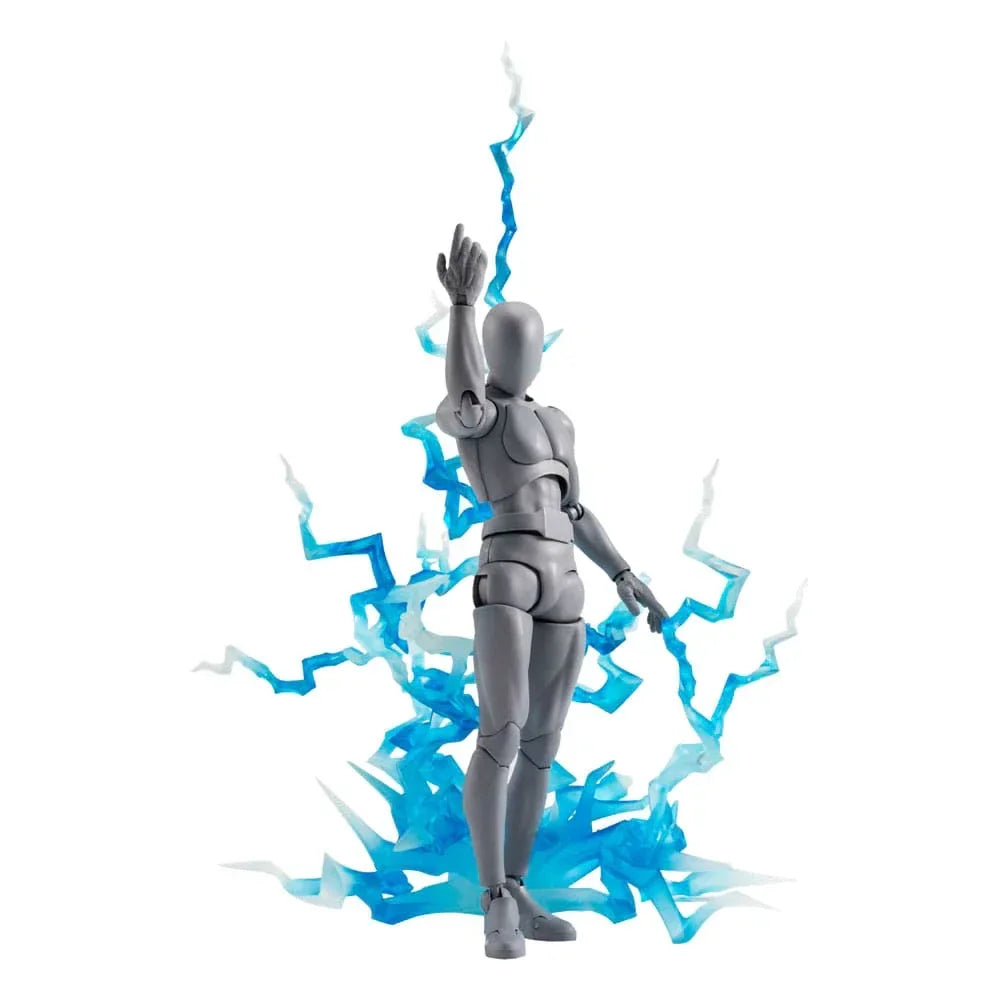 Tamashii Effect Action Figur Tillbehör Thunder Blue Version för S.H.Figuarts Bandai Tamashii Nations