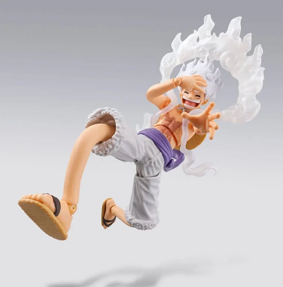 One Piece S.H.Figuarts Actionfigur Monkey D. Luffy Gear 5 -Future Island Egghead- 15 cm Bandai Tamashii Nations