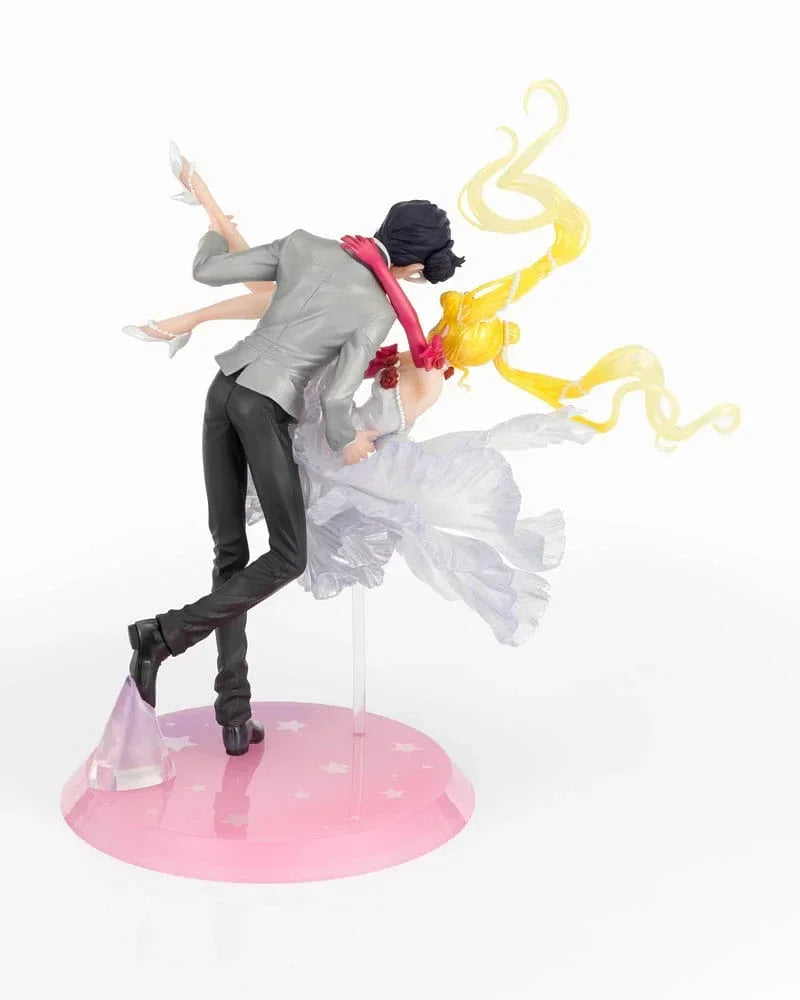 Sailor Moon FiguartsZERO Chouette PVC Figur Usagi & Tuxedo Mask Moonlight Glow Edition 24 cm Bandai Tamashii Nations