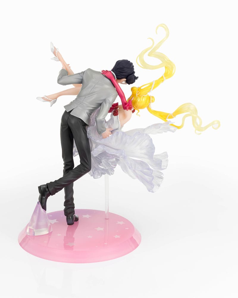 Sailor Moon FiguartsZERO Chouette PVC Figur Usagi & Tuxedo Mask Moonlight Glow Edition 24 cm Bandai Tamashii Nations