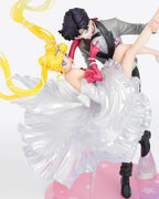 Sailor Moon FiguartsZERO Chouette PVC Figur Usagi & Tuxedo Mask Moonlight Glow Edition 24 cm Bandai Tamashii Nations