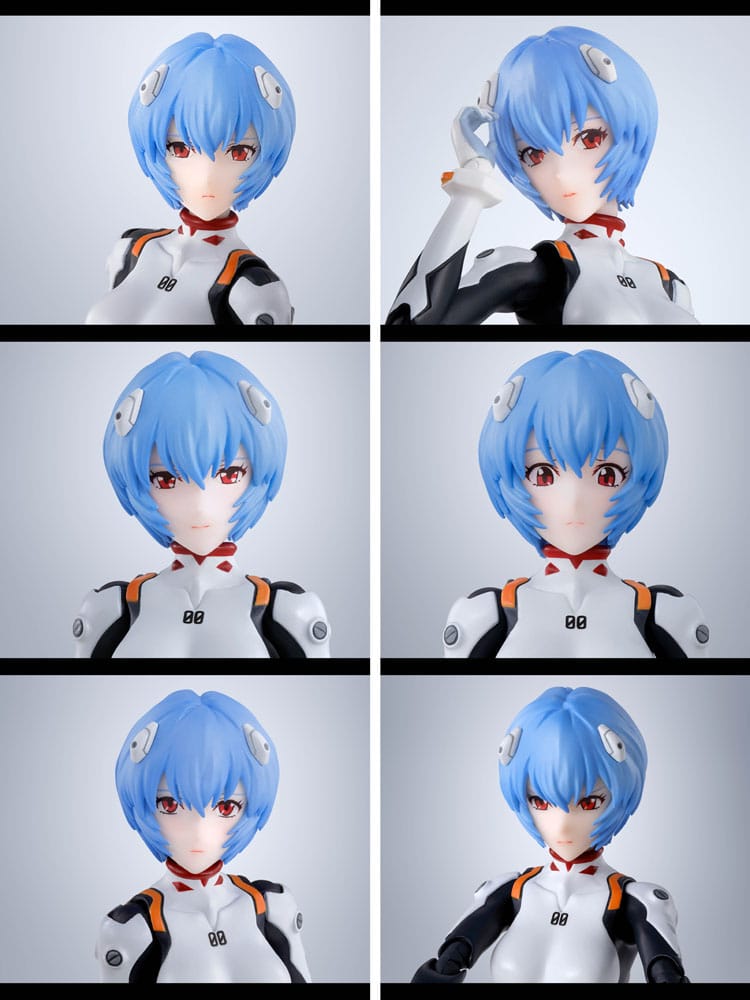 Neon Genesis Evangelion S.H.Figuarts Action Figur Rei Ayanami 14 cm Bandai Tamashii Nations