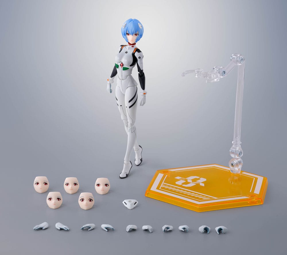 Neon Genesis Evangelion S.H.Figuarts Action Figur Rei Ayanami 14 cm Bandai Tamashii Nations