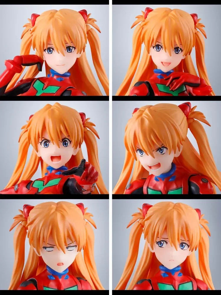 Neon Genesis Evangelion S.H.Figuarts Action Figur Asuka Shikigami Langley 14 cm Bandai Tamashii Nations