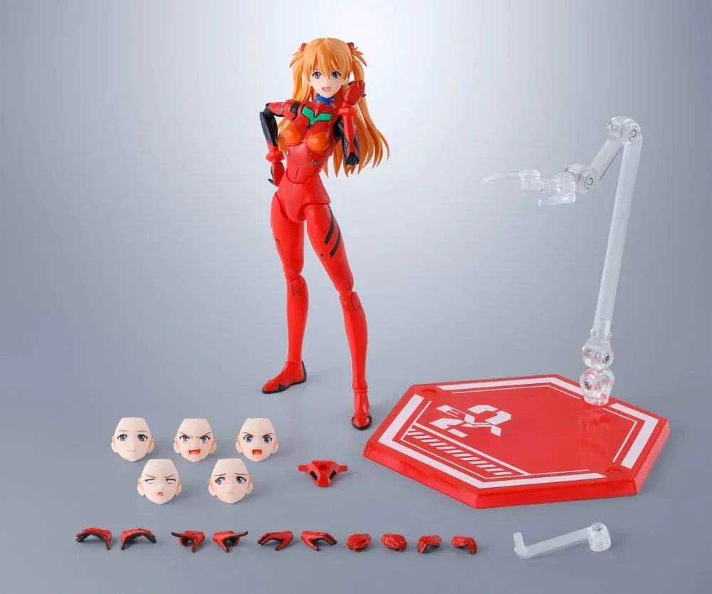 Neon Genesis Evangelion S.H.Figuarts Action Figur Asuka Shikigami Langley 14 cm Bandai Tamashii Nations